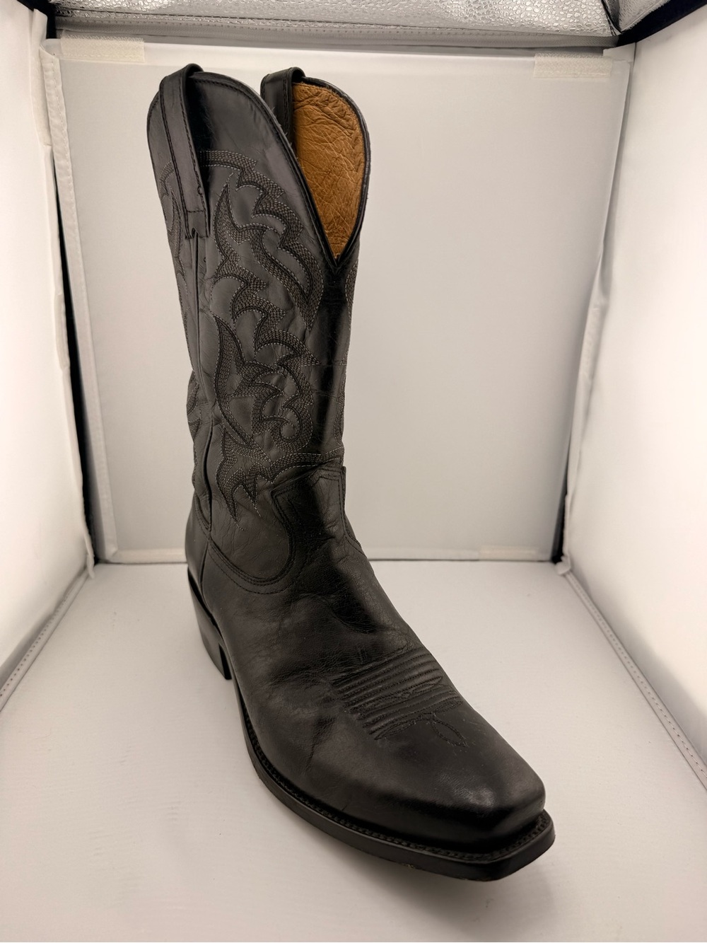MOONSHINE SPIRIT® MEN'S MAD CAT WESTERN BOOTS - SQUARE TOE - Picture 8 of 11